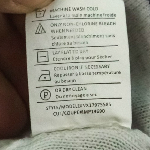 Vince Size Small S Navy Blue White Stripe Nautical Style Crew Cotton Sweater - Picture 6 of 7